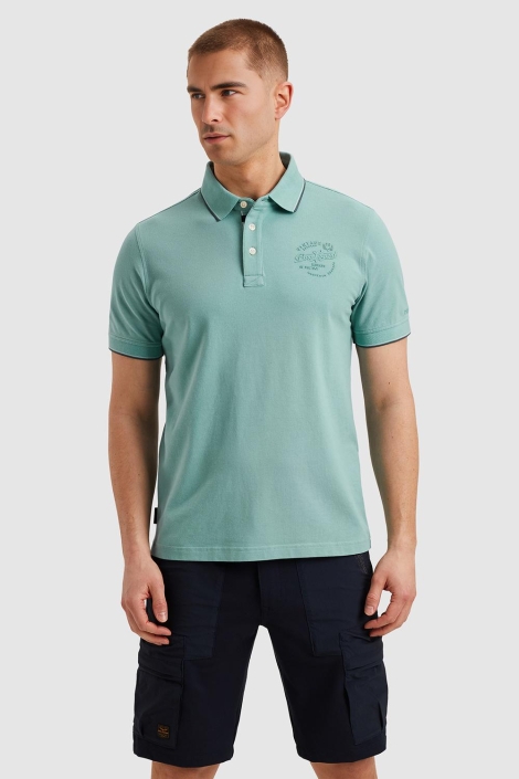 PME legend short sleeve polo stretch pique pa
